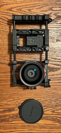 Beastgrip Pro Smartphone Camera Rig with Sony Wide Angle Lens