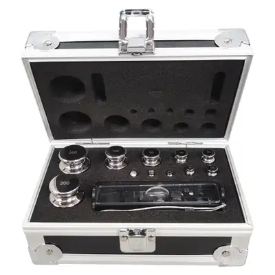 M1 Grade 1mg-200g Stainless Steel Calibration Weight Kit 251120, View more