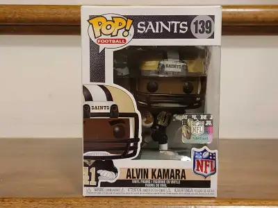 Funko POP! Football: New Orleans Saints - Alvin Kamara, View more