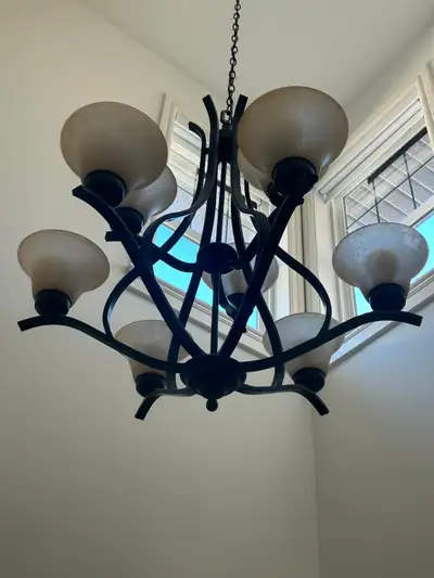 Bronze Chandelier Set, View more