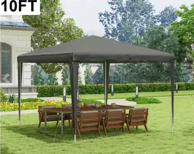 10FT Outdoor Canopy Tent - Black, View more