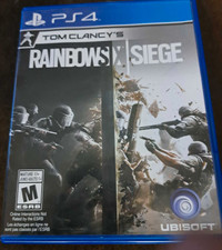 PS4 Jeu Rainbow Six Siege Tom Clancys