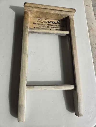 Vintage WASHBOARD RIVAL NATIONAL WOODENWARE, View more