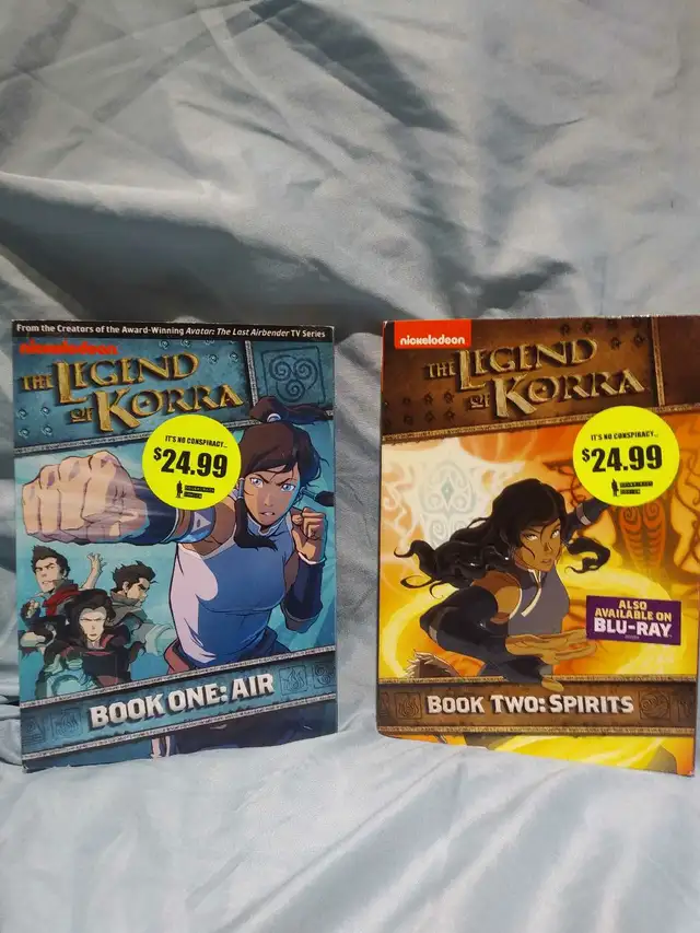 The Legend Of Korra Complete Season 1 & 2 (DVD set)