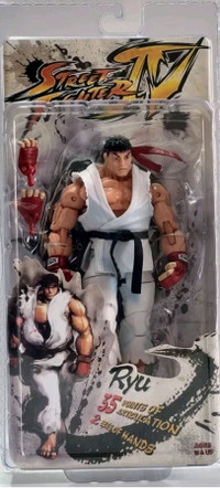 Brand new NECA street fighter Ryu action figure 