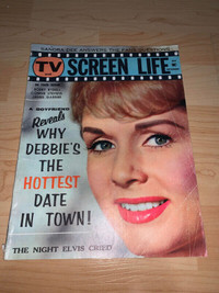 TV Screen Life Magazine - September 1960 Feat. Debbie Reynolds,