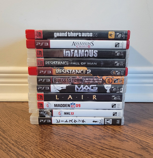 Sony PlayStation 3 Games in Sony Playstation 3 in City of Toronto