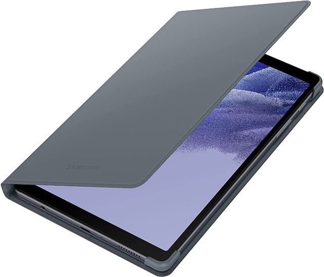 Like New Samsung Galaxy Tab A7 Lite Book Cover Case - Grey $29 in iPad & Tablet Accessories in Markham / York Region