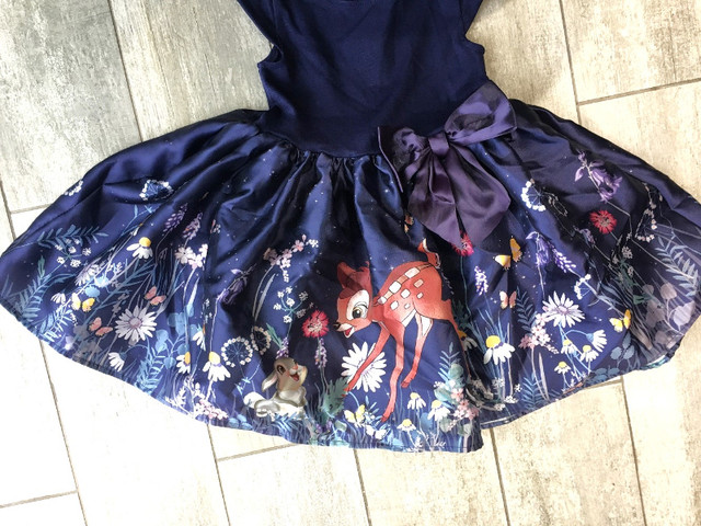 Disney for H&M Girls Blue Bambi Dress size 4Y  98-104 cm in Clothing - 4T in City of Toronto - Image 2