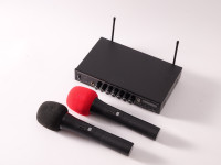 2 Wireless Microphone Receiver With Karaoke Mixer Function