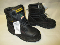 New! Stanley Safety Boots /Safety Shoes Black, US9 /EUR43 /UK8.5