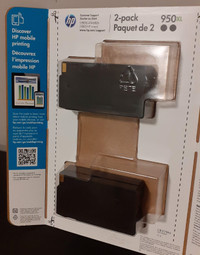 HP 950XL Black Printer Ink Cartridges (2-pack)