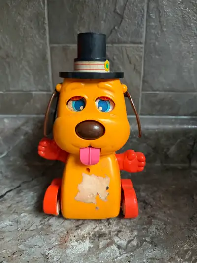 Vintage Fisher-Price Pull-Along Dog, View more