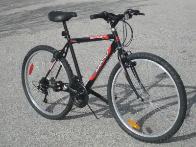 UP FOR SALE LARGE SIZE 26" SC1800 SERIES 18 SPD MOUNTAIN BIKE!, View more
