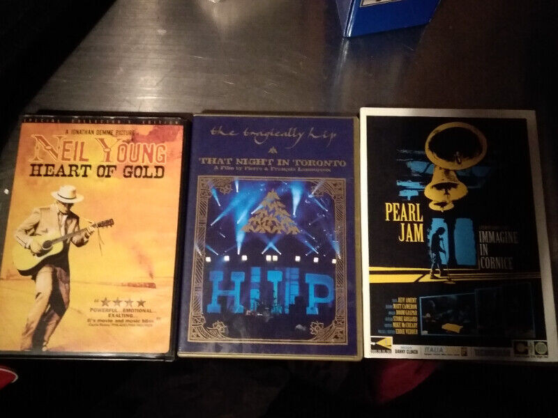 Concert/music 5 DVD lot for sale  