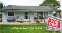 Cottage for Rent 16 Pickerel Rd. Long Point Ontario