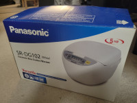 Like New Panasonic Electronic 5Cup Rice Cooker/Warmer White $29