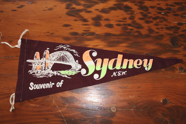 Old Felt Pennant - Sydney, NSW in Arts & Collectibles in London