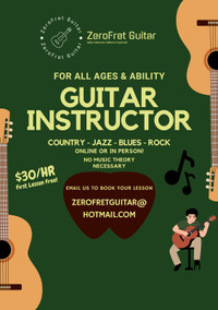 Guitar Lessons/instructor