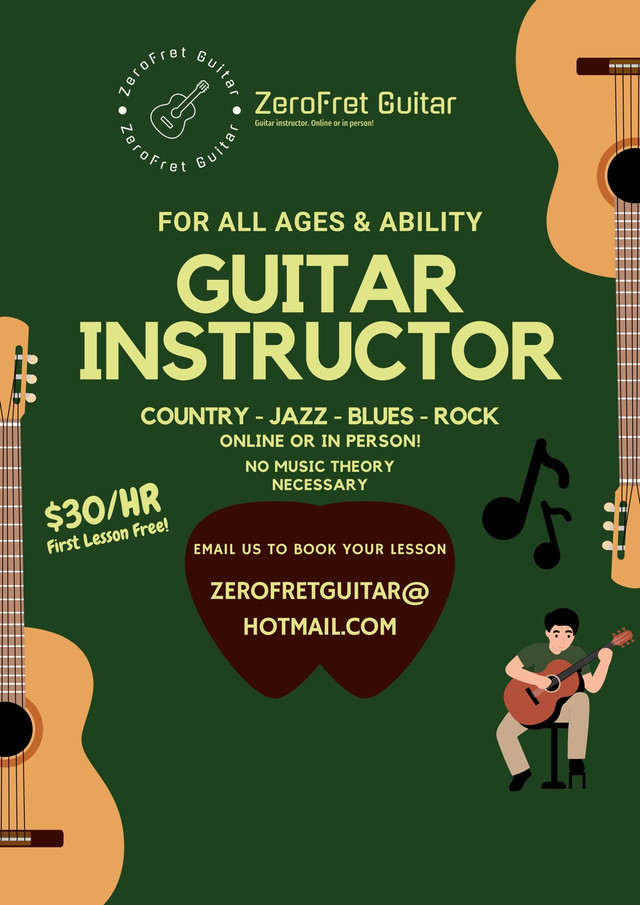 Guitar Lessons/instructor in Music Lessons in City of Toronto - Image 2