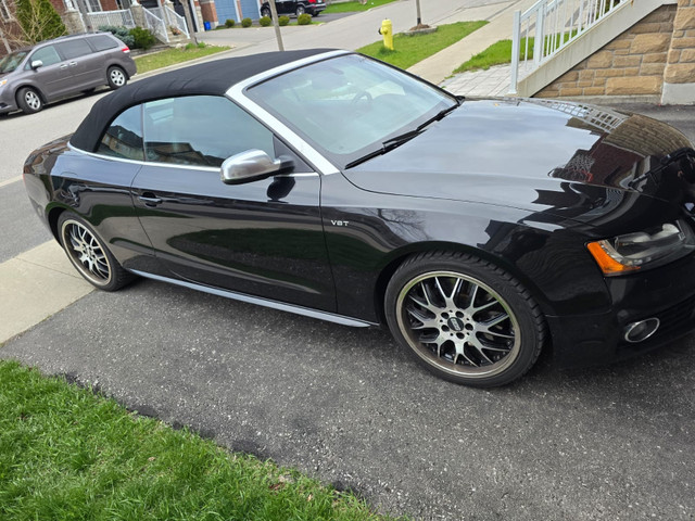 2010 Audi S5 Convertible / Cabriolet . Low KM. in Cars & Trucks in Markham / York Region - Image 2