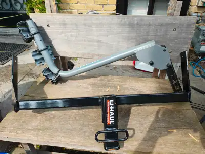 Class 3, 2inch receiver hitch and SportRack 3-Bike Lock & Tilt Hanging Hitch Mount Bike Rack. Each h...