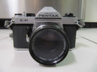 Vintage Asahi Pentax KM 35mm SLR  K Mount Film Camera Circa 1975
