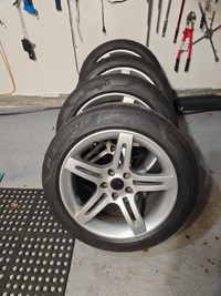 Rims and Tires set of 4 - Mustang