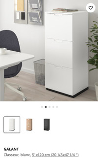 IKEA GALANT Classeur  blanc 