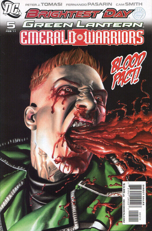 Green Lantern: Emerald Warriors #5A - 9.0 Very Fine / Near Mint in Comics & Graphic Novels in Calgary