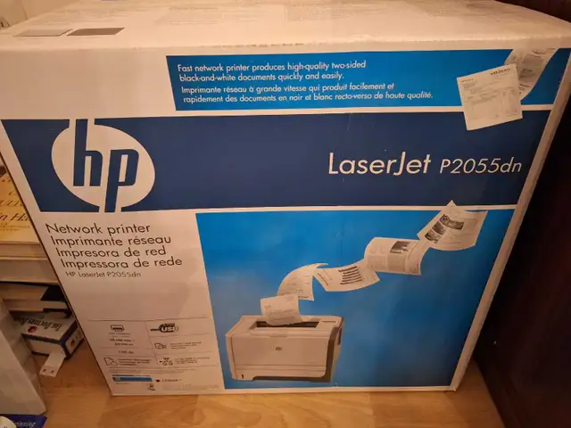 New in sealed box HP LaserJet P2055dn in Printers, Scanners & Fax in Longueuil / South Shore - Image 2