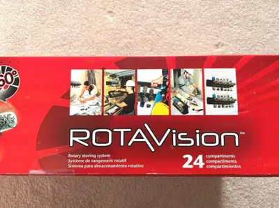 Storage System Rotary Style - 24 Compartments - Brand New, View more