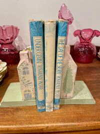 Book ends 6 inches tall by 3 inches  bedroom or on a shelf 
