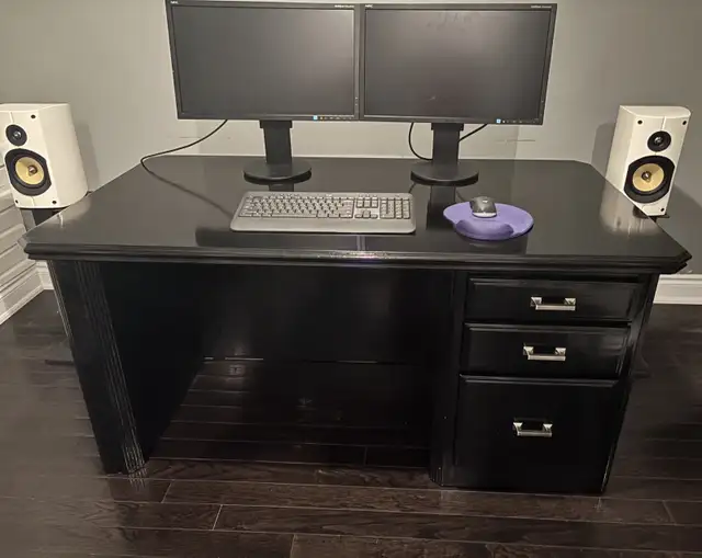 Wooden desk