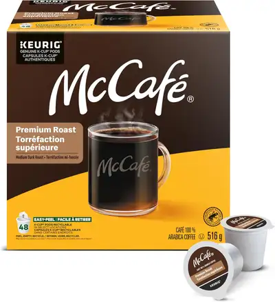 McCafe Premium (Tim Hortons Original Blend) 48 K-Cups, View more