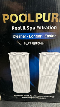 Poolpure filter for pool and spa