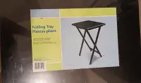 Folding table/Folding tray