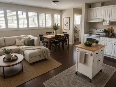 Quiet, 2 bedroom apartment in an owner occupied, adult building. 3B is an upper level, open concept...
