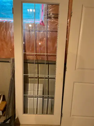 Set of Glass French Doors 80x30