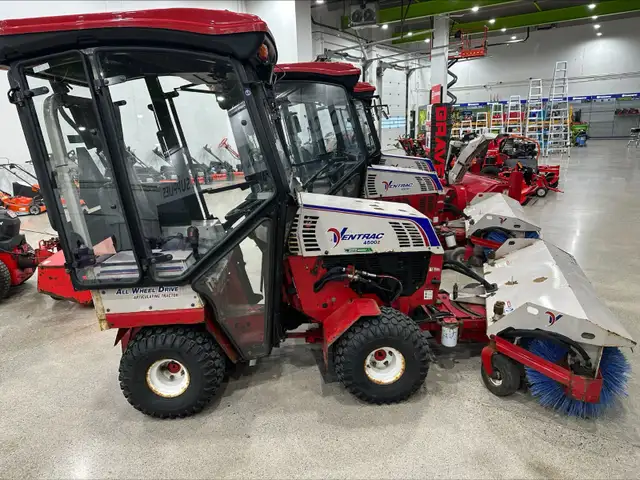Ventrac 4500Z - Comes with Power Brush - Snow Thrower - Heat63009267524611123
