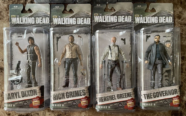 Walking Dead T.V Series 6 McFarlane Figures! in Arts & Collectibles in Windsor Region - Image 3