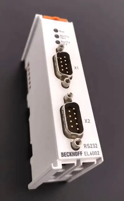 BECKHOFF EL6002, ETHER CAT, 2 Port RS232 Interface, View more