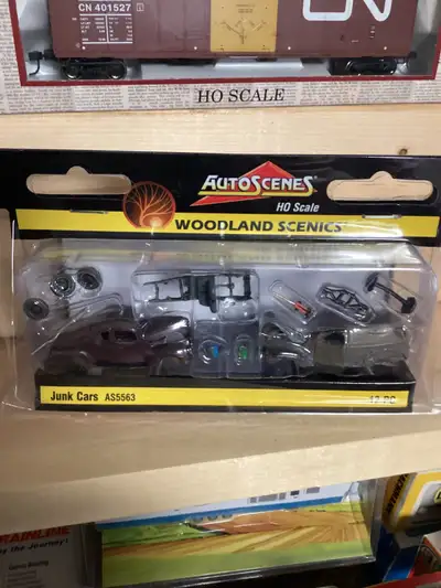 Woodland Scenics Junk Cars Ho scale, View more
