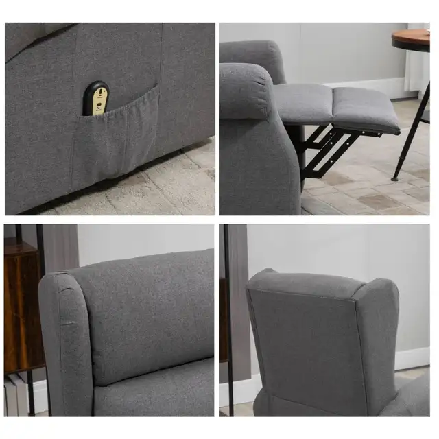 Wingback Lift Chair for Elderly, Power Chair Recliner in Chairs & Recliners in Markham / York Region - Image 10