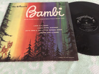 Walt Disney’s Bambi/vinyl record