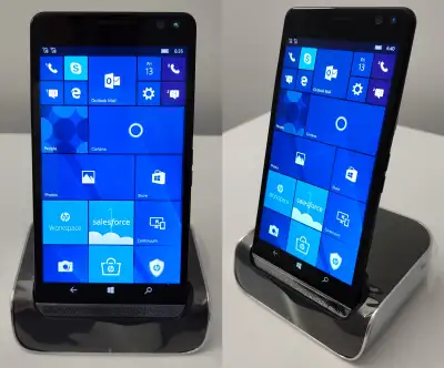 HP ELITE X3 WINDOWS 10 SMARTPHONE NEW CONDITION + DESK DOCK, View more