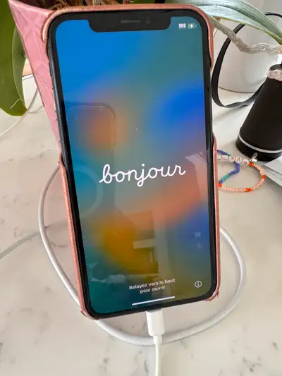 iPhone X vg condition, View more