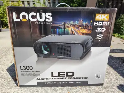 Locus L300 projector, View more