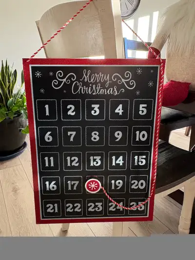 Merry Christmas Magnetic Calendar, View more