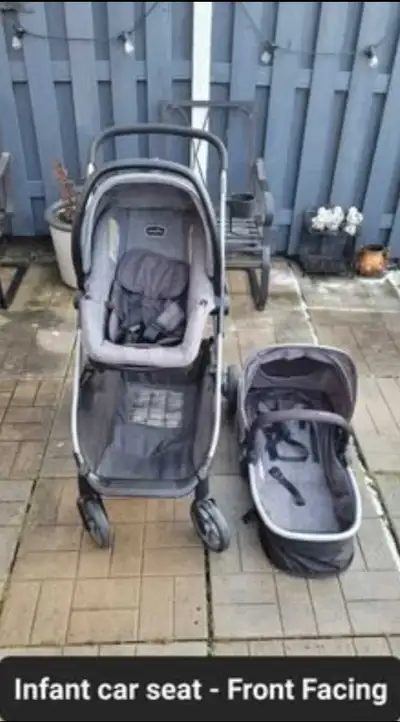 Evenflo Infant Carseat, Stroller and Bassinet, View more